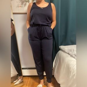 Women's Navy Blue Jumpsuit